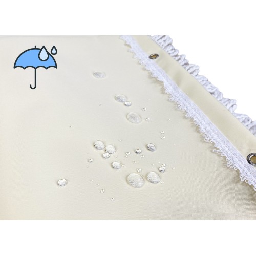 VERTIGO OUTDOOR AWNING GARDEN BALCONY CREAM Waterproof and water-repellent UNITED