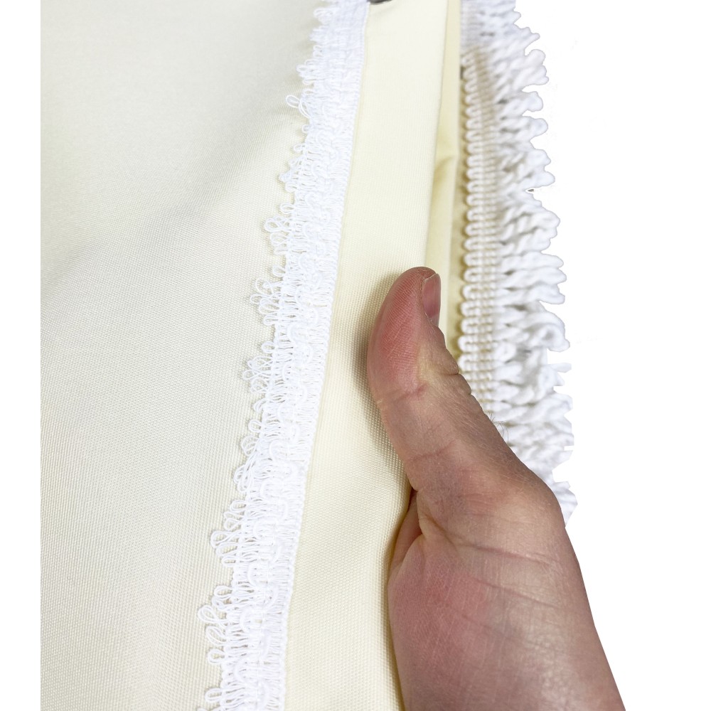 TOLDO EXTERIOR VERTIGO JARDÍN BALCÓN CREMA Impermeable y repelente al agua UNITED