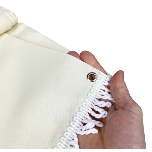 TENDA SOLE VERTIGO da esterno GIARDINO balcone PANNA UNITO impermeabile e idrorepellente