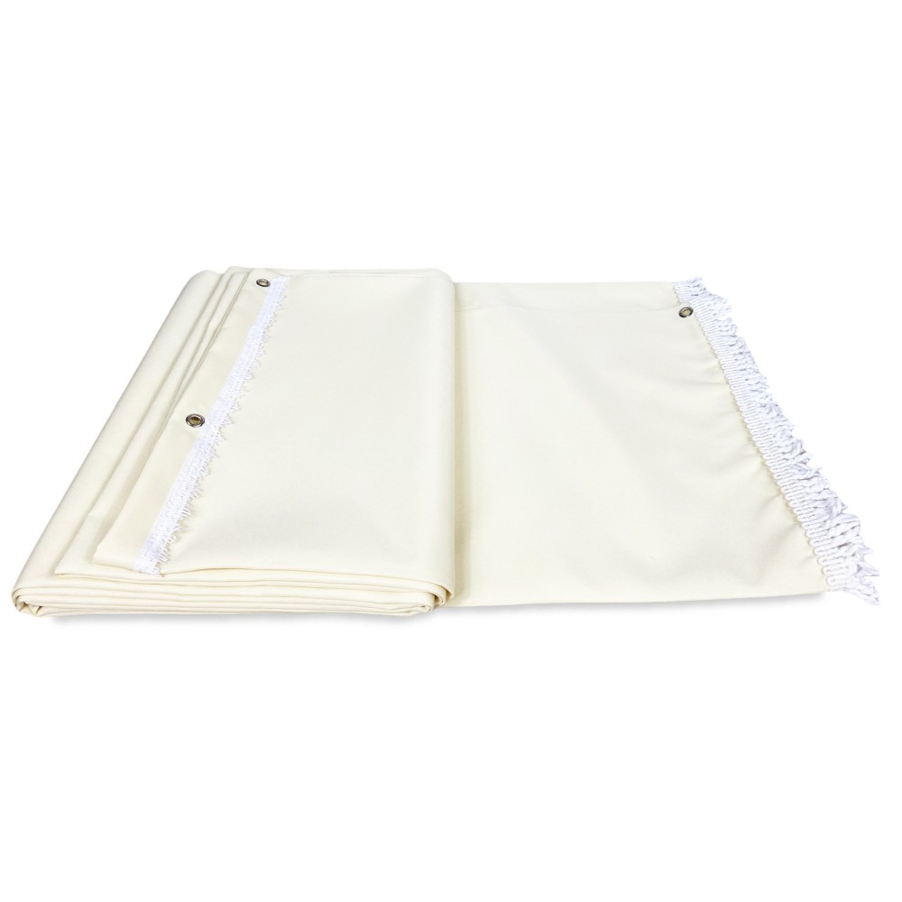 TENDA SOLE VERTIGO da esterno GIARDINO balcone PANNA UNITO impermeabile e idrorepellente