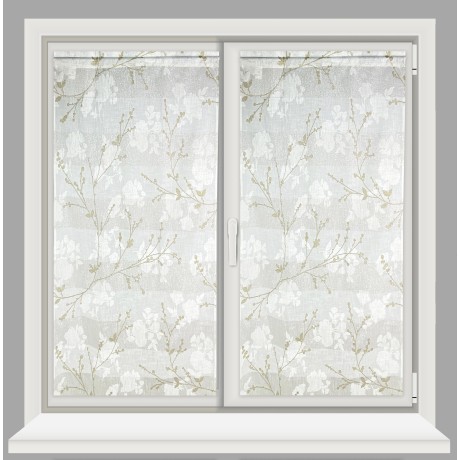 rideau de verre sur beige