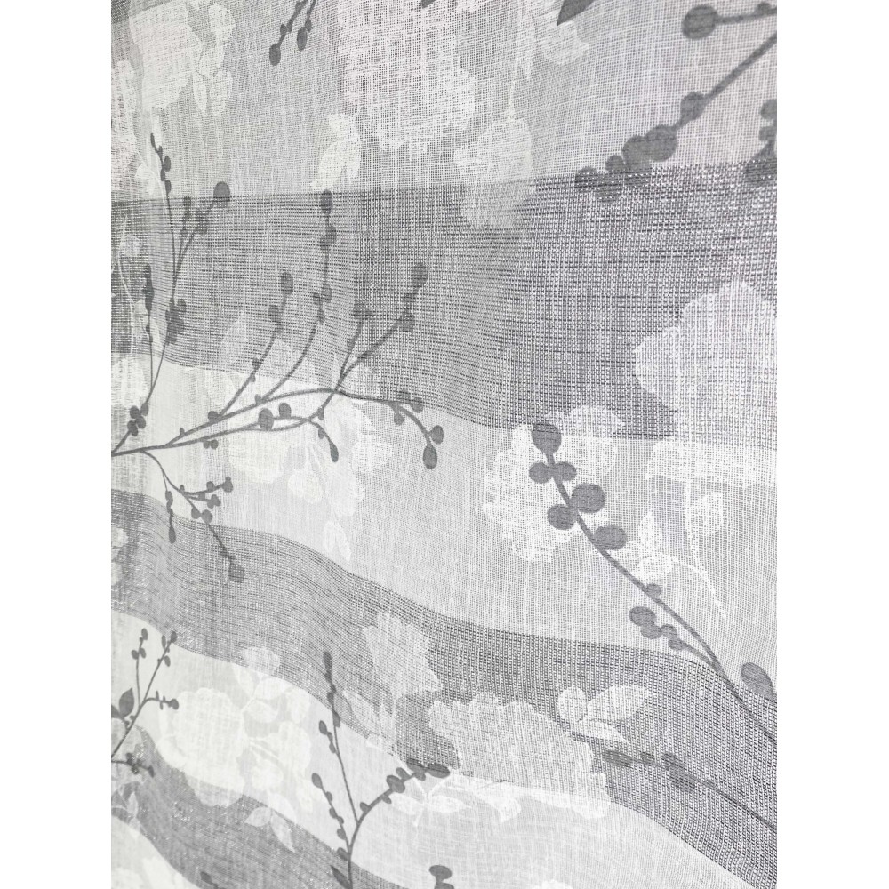 PAIRE DE BOUCLÈ GLASS OLINKA GRIGIO AVEC LUREX