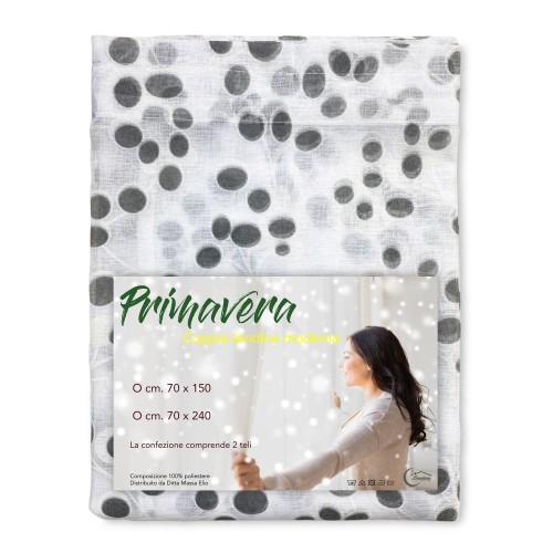 par de cortinas de cristal GREY SPRING