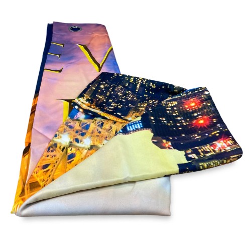 CURTAIN MARQUEE CURTAIN CITY made cm. 140x290 NEW YORK Brooklyn Bridge