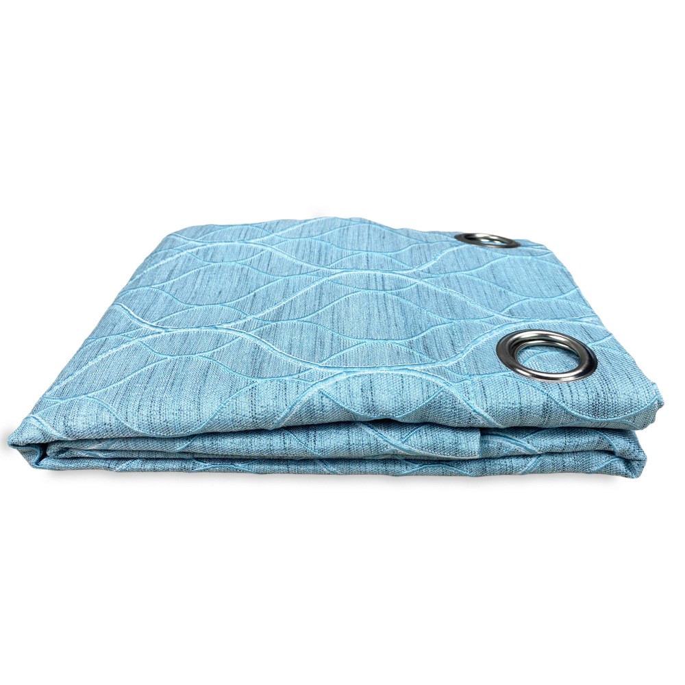 RIDEAU LUNEL en octaneo cm solide. 140X280 COUVERT emballé