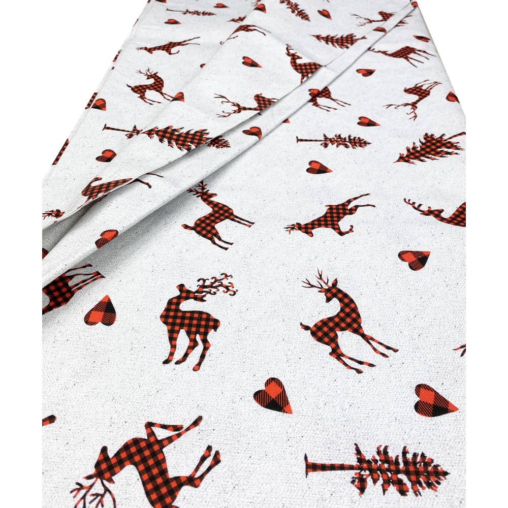 COUVERTURE DE SERVIETTE DE MEUBLES tous LES LITS DE GRAND FOULARDPREAD coverdivano tissu DIGITY CERVI gris clair en coton pur