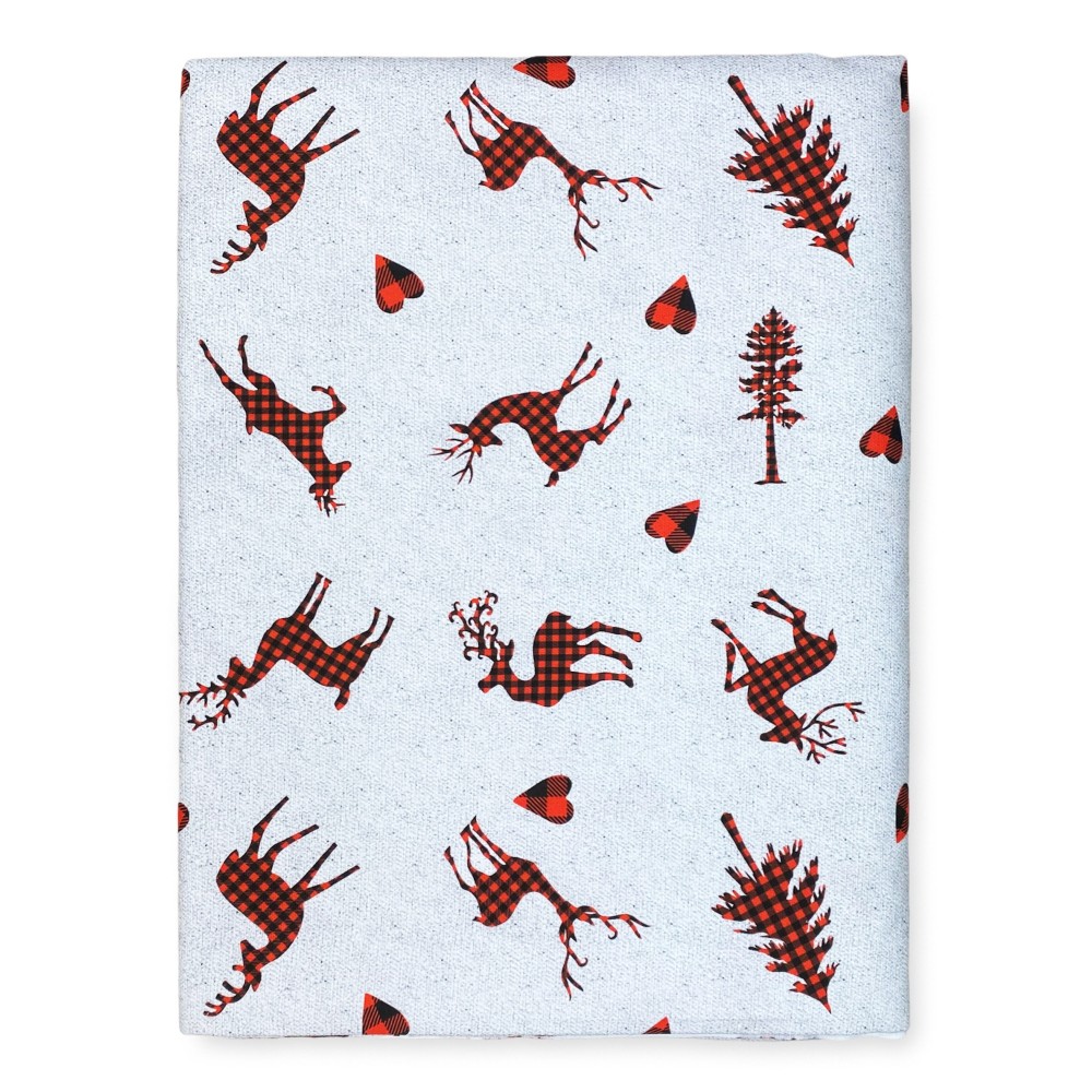 TELO ARREDO copritutto GRAN FOULARD COPRILETTO copridivano tessuto DIGITY CERVI grigio chiaro in puro cotone