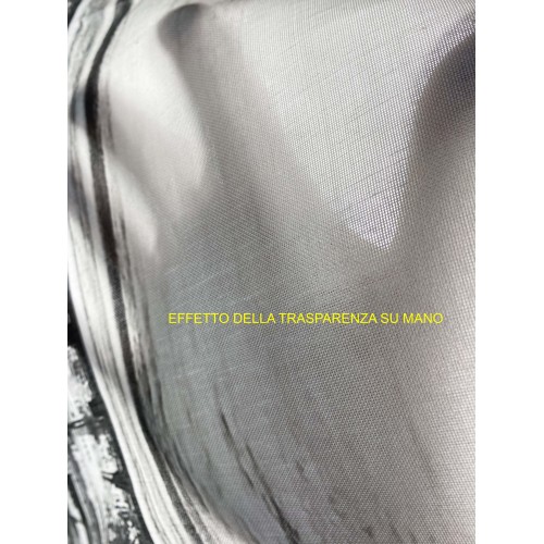 CORTINA RASCACIELOS DE NUEVA YORK cm.160X300 hecha MADE en mezcla de lino ITALIA