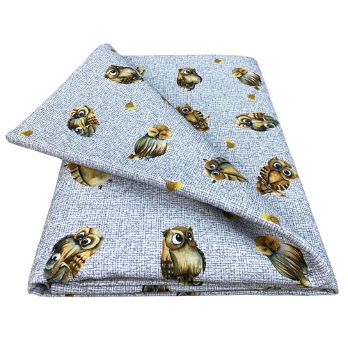 TOVAGLIA in cotone GUFI gufetti grigio