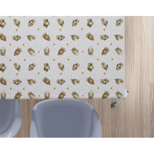 TOVAGLIA in cotone GUFI gufetti grigio