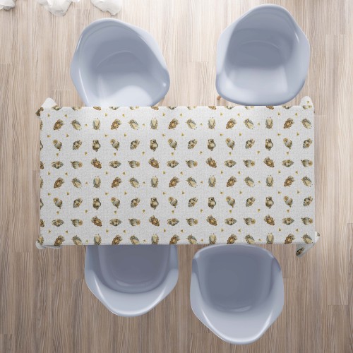 TOVAGLIA in cotone GUFI gufetti grigio