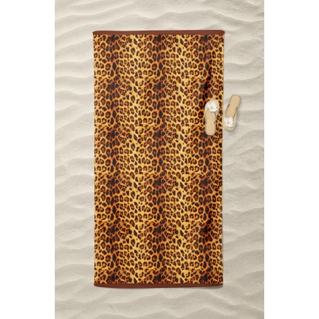 BEACH TOWEL in LEOPARD...