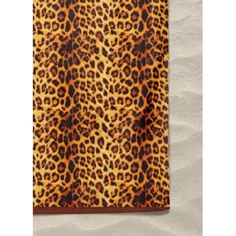 BEACH TOWEL in LEOPARD...