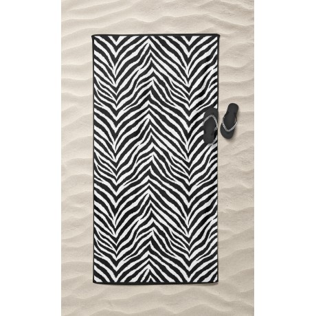 BEACH TOWEL in ZEBRA FOAM...