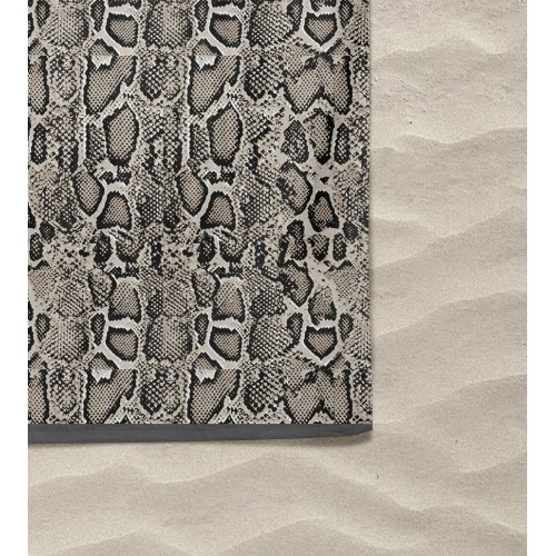 SERVIETTE DE PLAGE dans l’éponge python mesure grand cm. 90 X 170