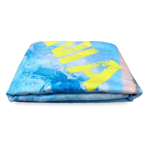 TELO MARE in spugna SURF MANIA misura grande cm. 90 X 170