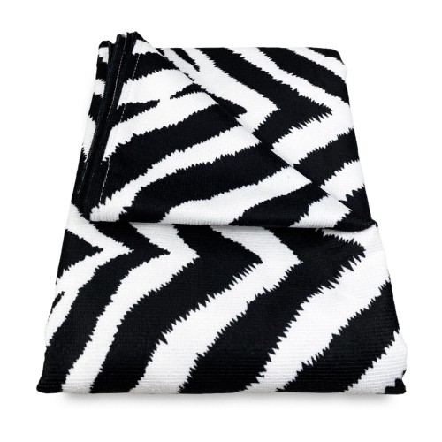 TOALLA DE PLAYA en ESPUMA DE CEBRA talla grande cm. 90 x 170