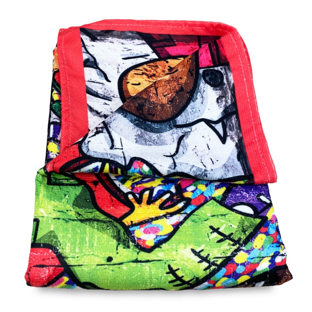 SERVIETTE DE PLAGE dans les murs éponge mesure grand cm. 90 X 170