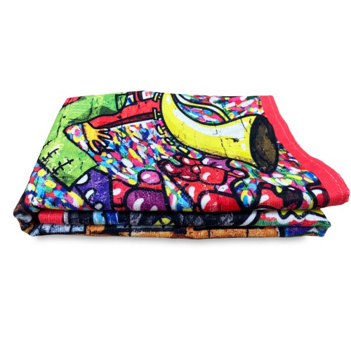 TELO MARE in spugna MURALES misura grande cm. 90 X 170