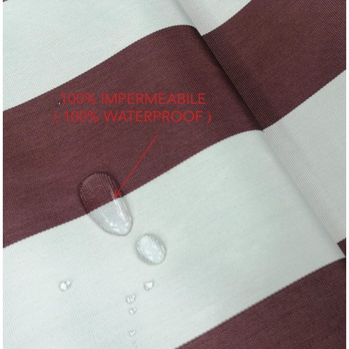 TOLDO EXTERIOR VERTIGO BALCÓN JARDÍN RIGONE BROWN impermeable y repelente al agua