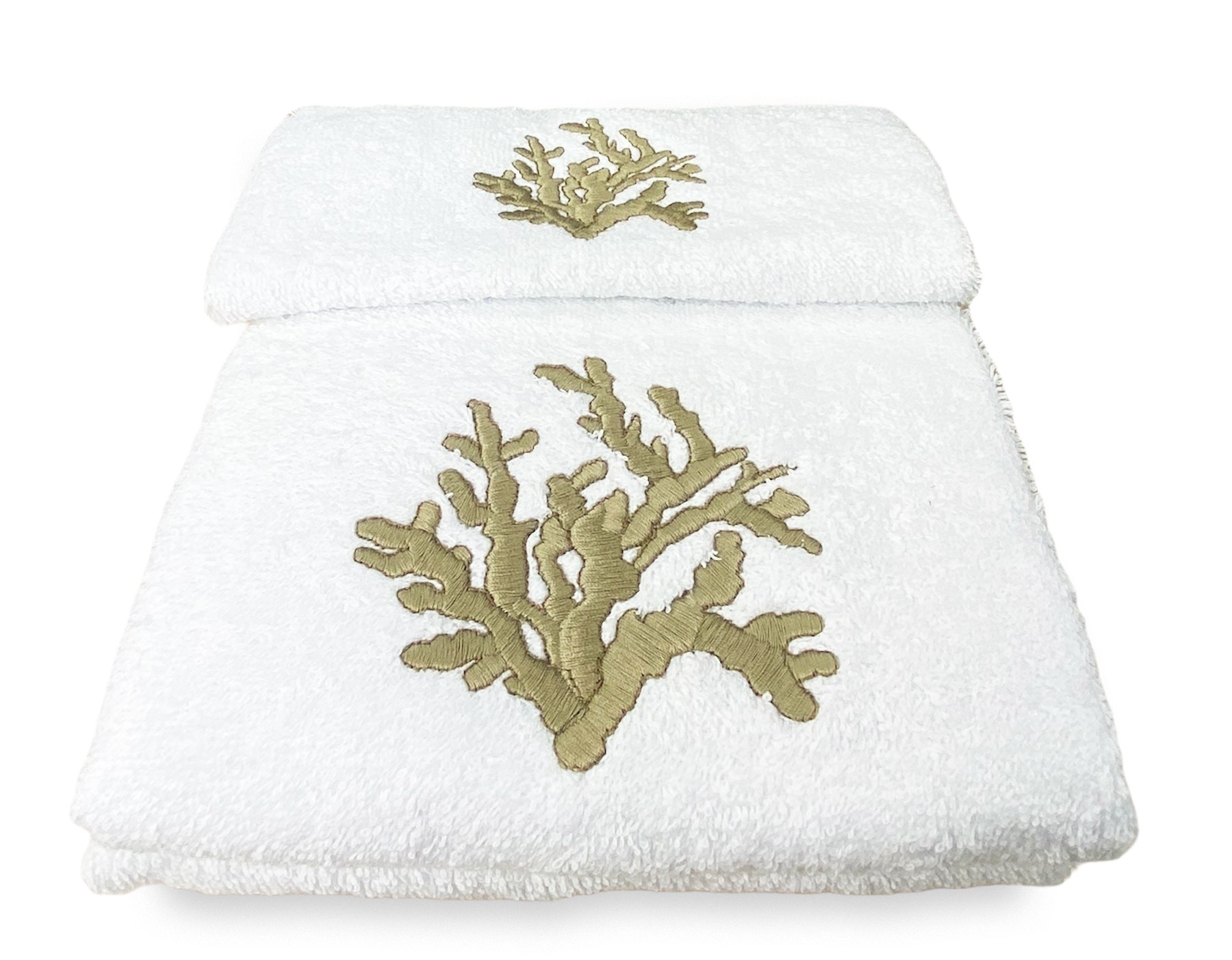Douceur dinterno asciugamano di spugna 30 x 50 cm Cotone Corallo 