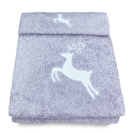 GREY DEER TOWEL SET pure...