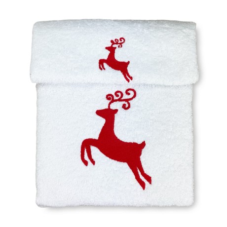 RED DEER Handtuch SET reine...