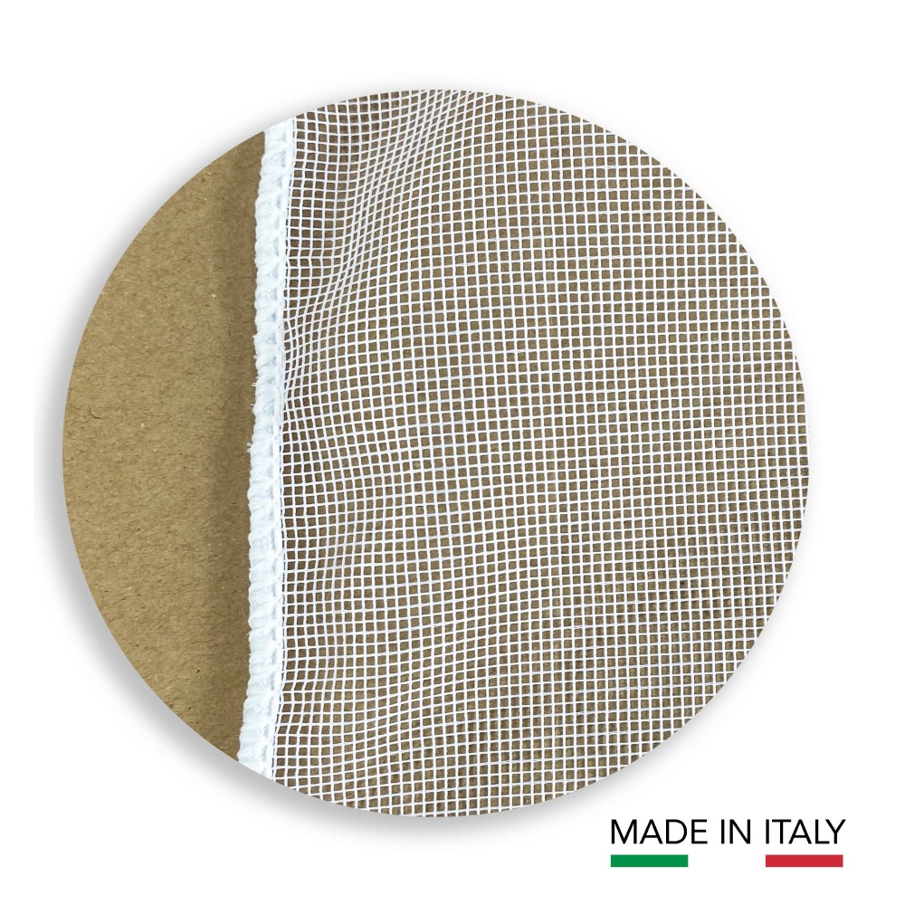 TELA MOSQUITERA POR METRO MARQUISETTE color liso EMPLOMADA altura cm. 300