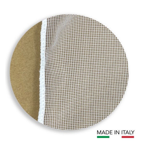 TESSUTO zanzariera A METRO MARQUISETTE tinta unita PIOMBATA altezza cm. 300