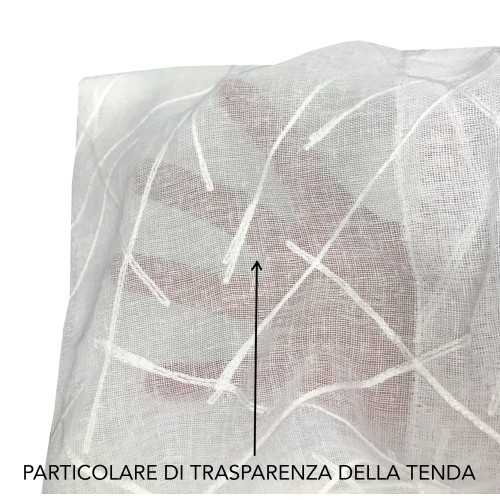 TENDA moderna GIUSY in tinta unita BEIGE cm. 140X280 confezionata