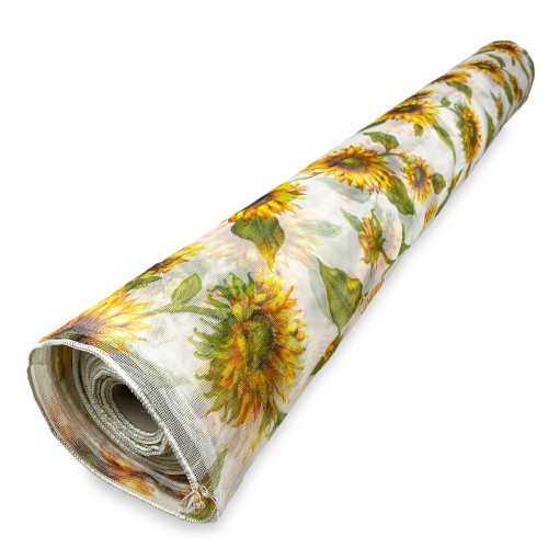 MOSQUITO NET FABRIC BY THE METER MARQUISETTE PIOMBATA in pattern, height cm. 300