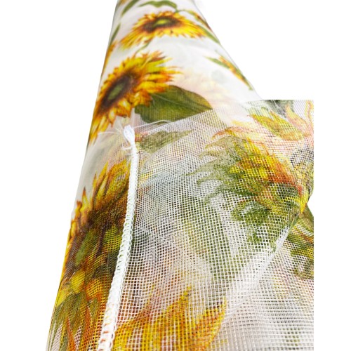 TEXTE moustiquaire A METRO MARQUISETTE PIOMBATA en fantaisie hauteur cm. 300