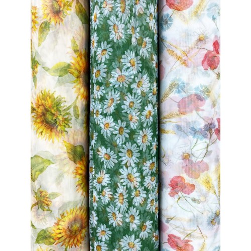 MOSQUITO NET FABRIC BY THE METER MARQUISETTE PIOMBATA in pattern, height cm. 300