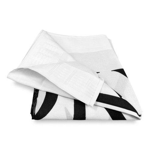 TENDA NEW YORK GRATTACIELI cm.160X300 confezionata MADE in ITALY misto lino