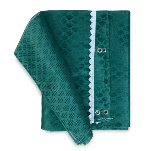 OUTDOOR DIAMOND MOSQUITO NET CURTAIN in 8 different sizes plain GREEN