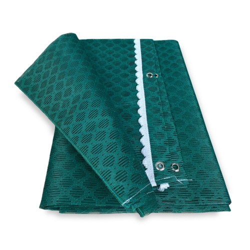 OUTDOOR DIAMOND MOSQUITO NET CURTAIN in 8 different sizes plain GREEN