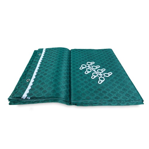 CORTINA MOSQUITERA EXTERIOR DIAMOND en 8 tamaños diferentes liso VERDE