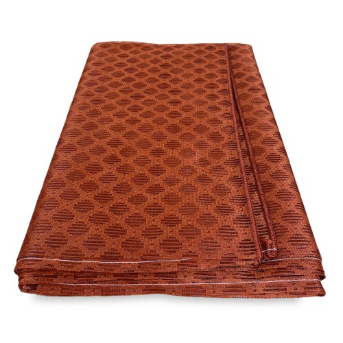 RED DE CORTINA MOSQUITERA mosquitera de diamante para exteriores con plomo en 8 tamaños diferentes lisos RUST