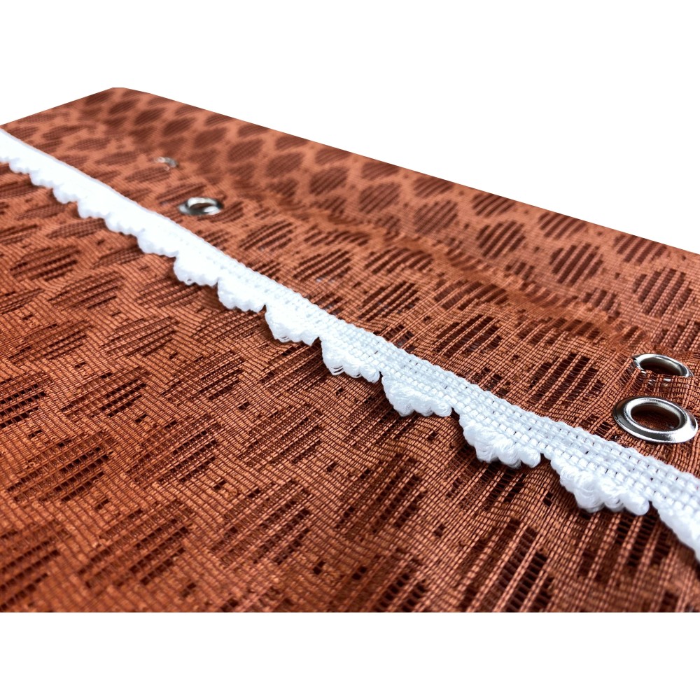 CURTAIN net MOSQUITO net outdoor diamond mosquito net leaded in 8 different sizes plain RUST