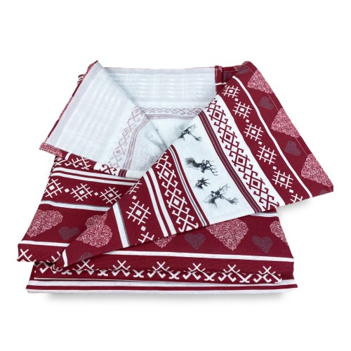 CERVINO TENT red cm.160X300 made MADE in ITALY