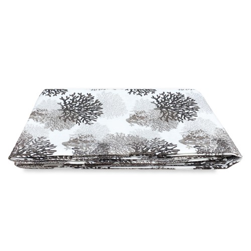 TENDINA verre MODERNA large 45 ou 60 ou 80 CORALLI BEIGE mélangé lin Made in Italy