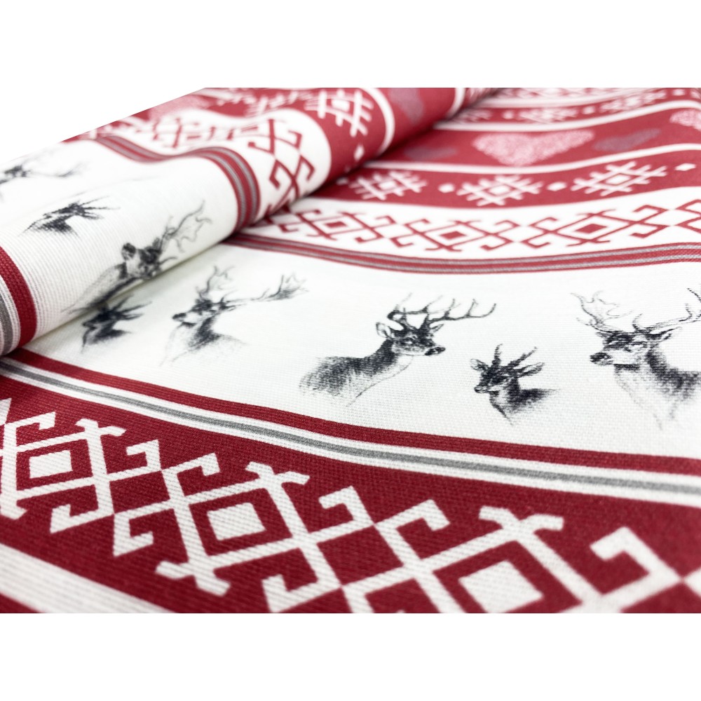 TOILE AMEUBLEMENT couvre-chef GRAN FOULARD COPRILETTO Couverture de canapé CERVINO ROSSO