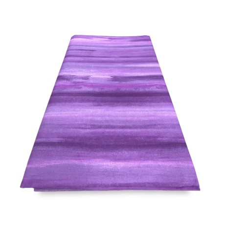 Toalla de decoración con sombra lila