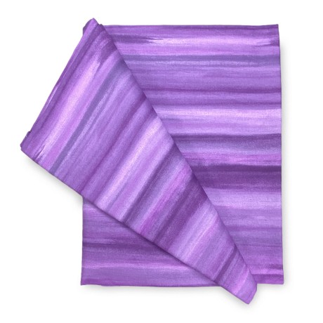 Toalla de decoración con sombra lila