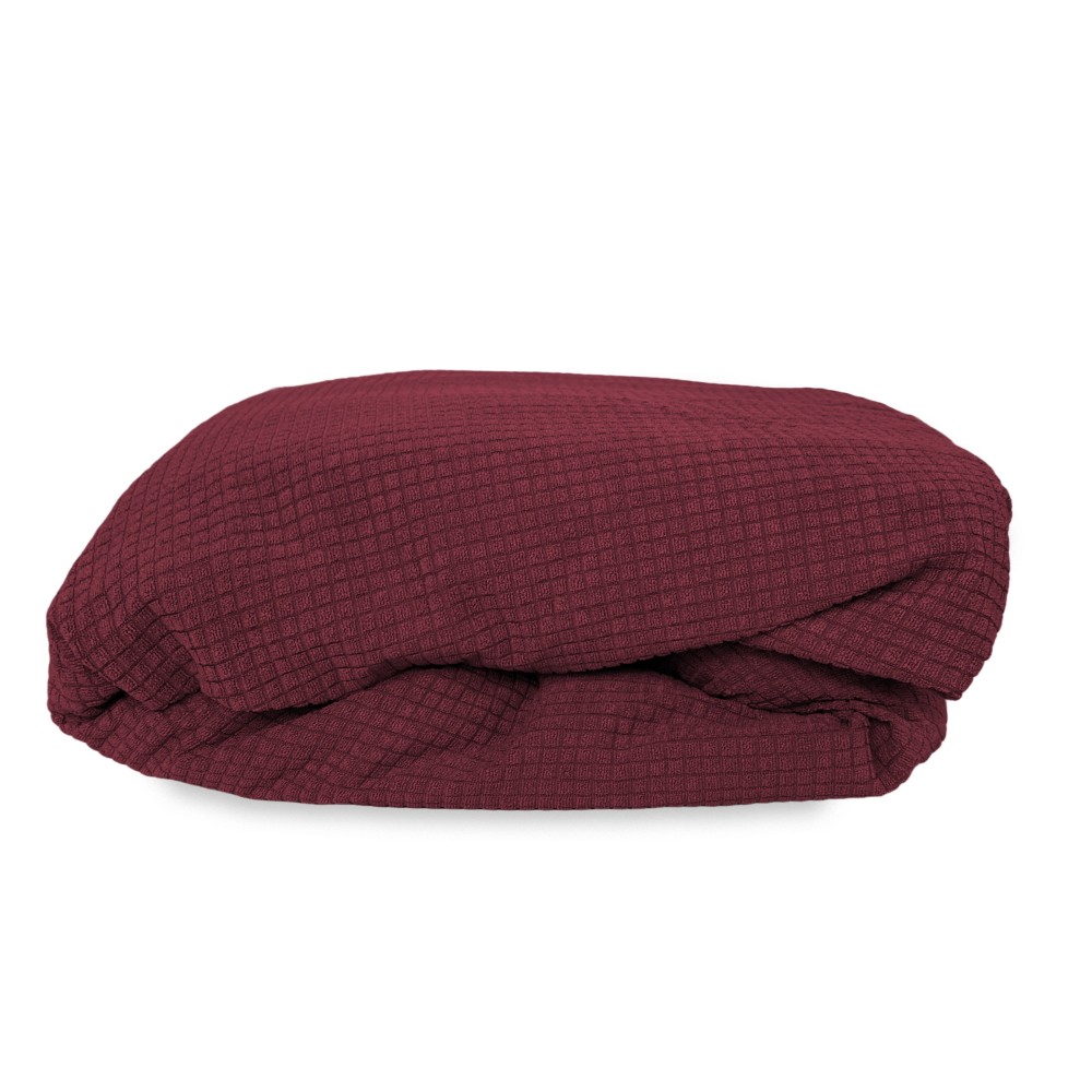 STRETCH SOFA BEZUG ATHEN universal BORDEAUX bi-elastisch