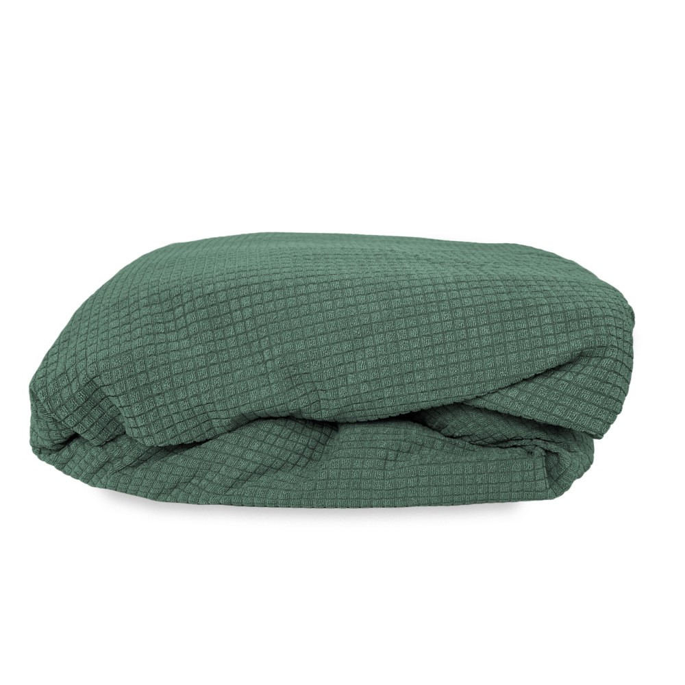 Couverture de canapé élastique ATHÈNES universelle VERT biélastique