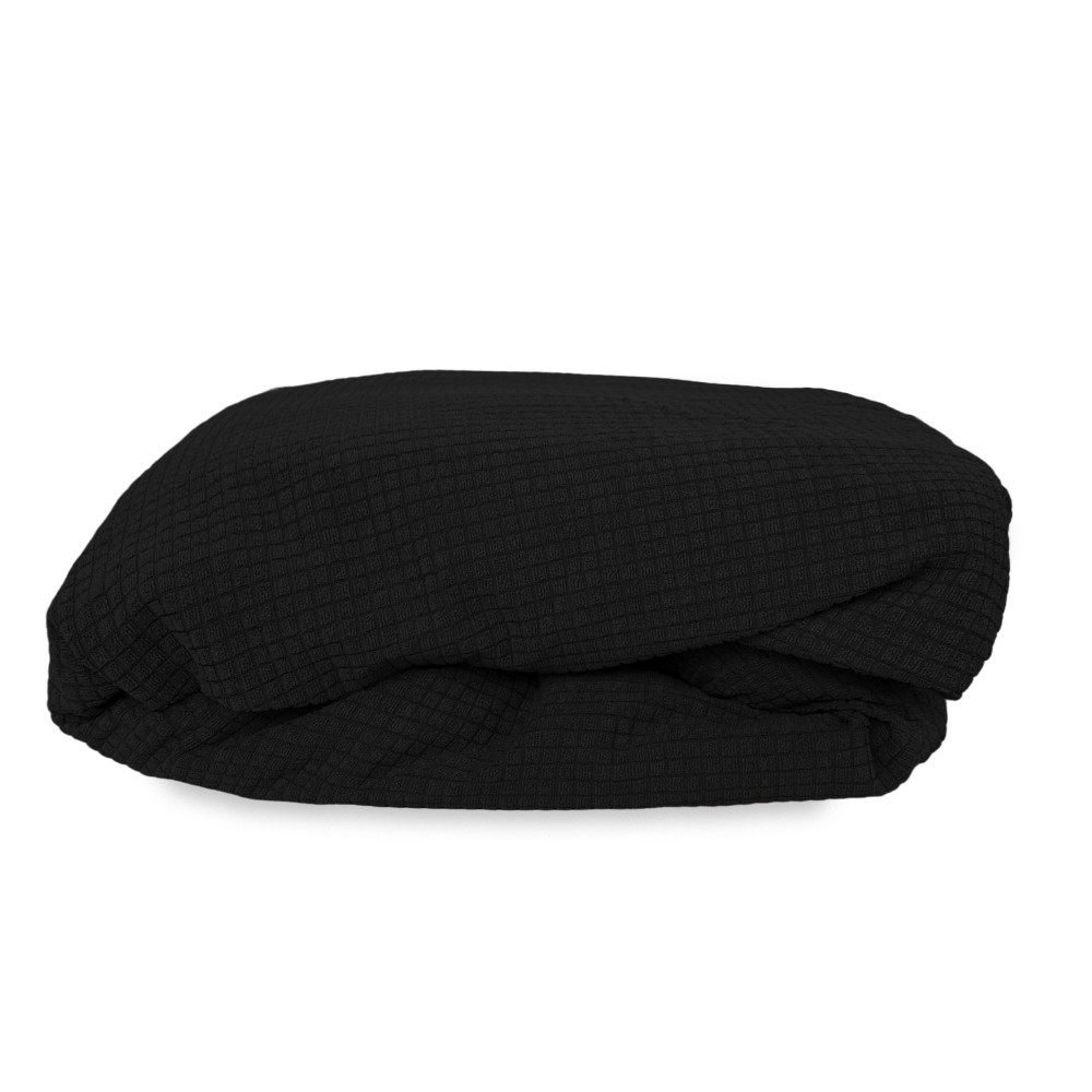 STRETCH SOFA BEZUG ATHEN universal SCHWARZ bi-elastisch