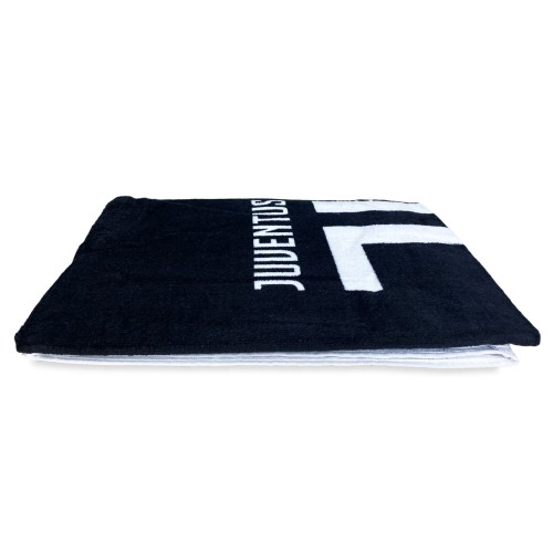 TELO MARE sport JUVE SCRITTE misura CM.70X140 originale JUVENTUS CON ZAINO PORTATELO e cartolina TORINO È