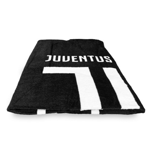 TELO MARE sport JUVE SCRITTE misura CM.70X140 originale JUVENTUS CON ZAINO PORTATELO e cartolina TORINO È