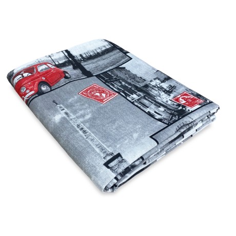 Printed Decorative Cloth with Monuments
